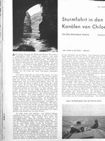 Sturmfahrt in den Kanälen