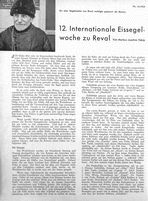 12. Internationale Eissegelwoche zu Reval