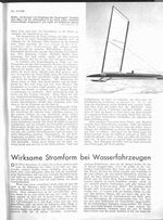 Stromform bei Wasserfahrzeugen