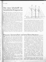 Kanadischen Kriegsmarine, Das neue Schulschiff der