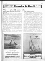 Alster-Regatten, Auftakt