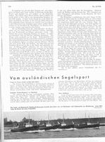 Ausländischen Segelsport, Vom