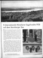 2. Münchner Segelwoche auf dem Starnberger See