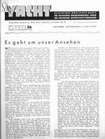 Es geht um unser Ansehen