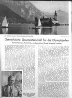 Ostmärkische Gaumeisterschaft für die Olympiajolle