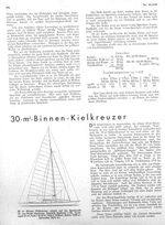 30-m²-Binnen-Kielkreuzer (W.von Hacht)