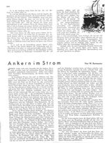 Ankern im Strom