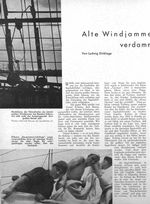 Windjammer und junge Kerle