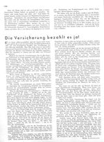 Versicherung bezahlt ja, Die