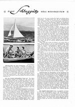 Weltmeisterschaft der 800-kg-Klasse auf dem Starnberger See
