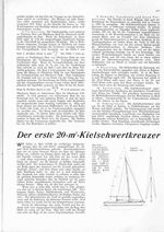 20- m²-Kielschwertkreuzer, Der erste (Nowka)