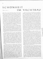 Schönheit im Yachtbau
