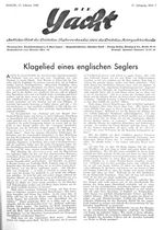 Klagelied eines englischen Seglers