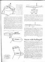 Profilsegel, Nicht