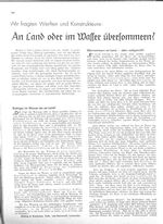 Übersommern. An Land oder im Wasser?