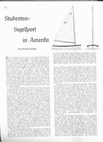 Schulungsjolle der amerikanischen Studenten