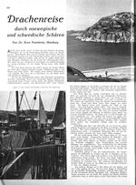Drachenreise durch norwegische und schwedische Schären (Dr. E.Framheim)