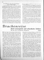 Drachenreise durch norwegische und schwedische Schären (Dr. E.Framheim)