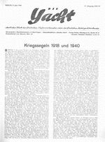 Kriegssegeln 1918 und 1940
