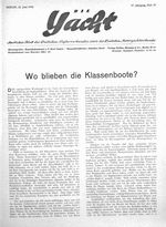 Klassenboote? Wo blieben die