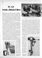 Außenbord-Motor, Der erste deutsche
