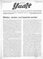 Melden, starten und bewertet werden