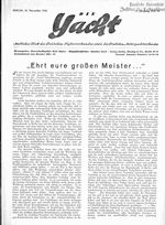 Meister, Ehrt eure großen