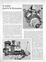 Ford-V 8-Bootsmotoren