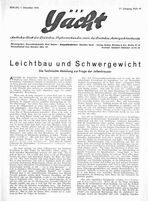 Leichtbau und Schwergewicht