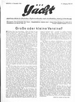 Vereine?, Große oder kleine
