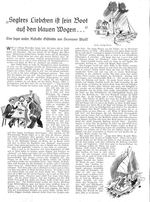 Seglers Liebchen ist sein Boot (Hermann Wulf)