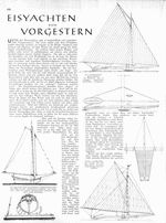 Eisyachten von vorgestern