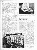 Flaschen gezogen,Schiffe auf
