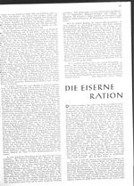 Eiserne Ration, Die