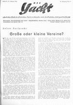 Vereine, Große oder kleine?