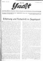 Erfahrung und Fortschritt im Segelsport