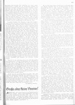Vereine, Große oder kleine?