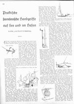 Handgriffe auf See und im Hafen