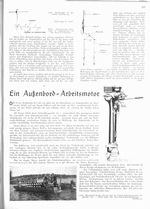 Außenbord-Arbeitsmotor Archimedes