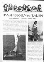 Frauensegeln in Italien