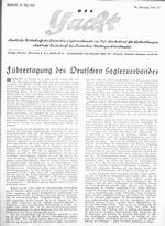 Führertagung des D. S. V.