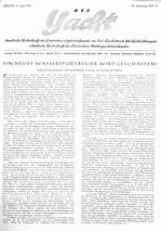 Wassersportrevier, Neues