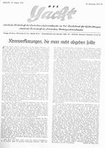 Rennverklarungen, die man nicht abgeben sollte