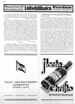 Ruderanlage des Motorbootes