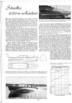 8,60 m-Autoboot, schnelles