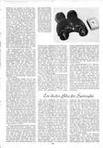 Glas für Sportsegler, ideales
