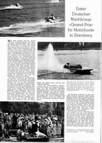 "Grand-Prix" für Motorboote in Starnberg