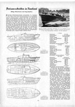 Finnische Motorboote (Nr. 231; "Pinoccio"; "Tumlaren")