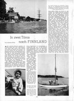 In zwei Törns nach Finnland