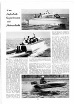 6 m-Außenbord-Kajütkreuzer mit Motorschacht